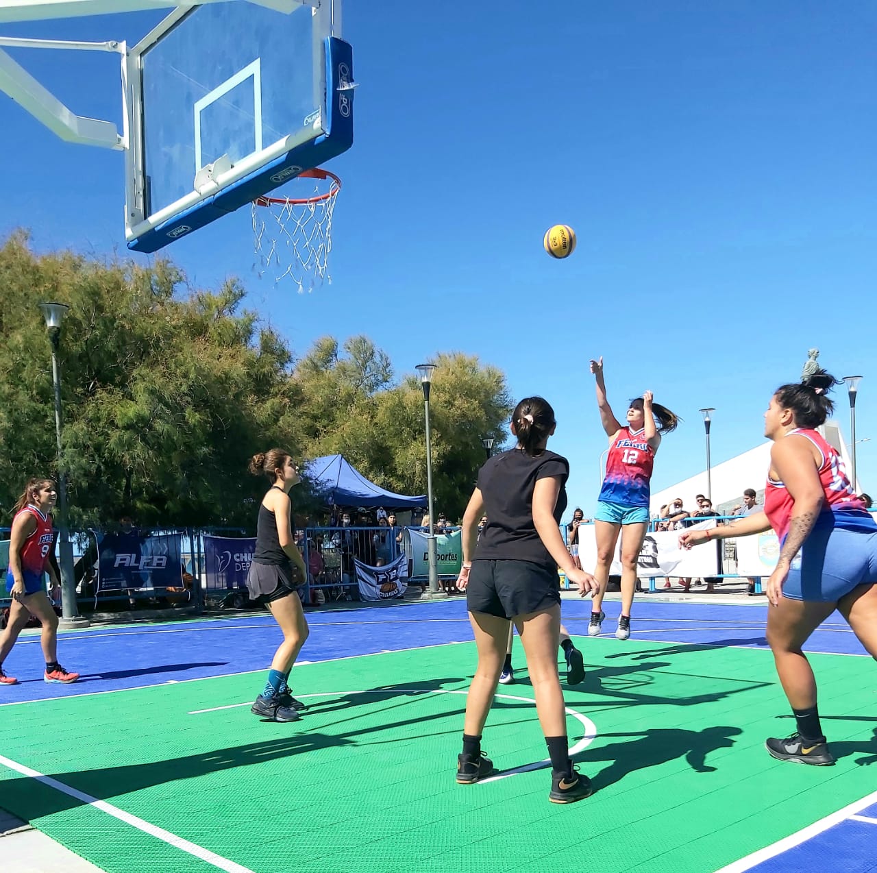 Chubut retomó el básquet con un 3x3 inclusivo en Puerto Madryn