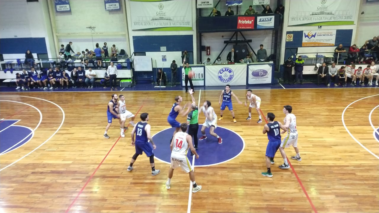 Belgrano le ganó a Somisa en duelo de elencos nicoleños