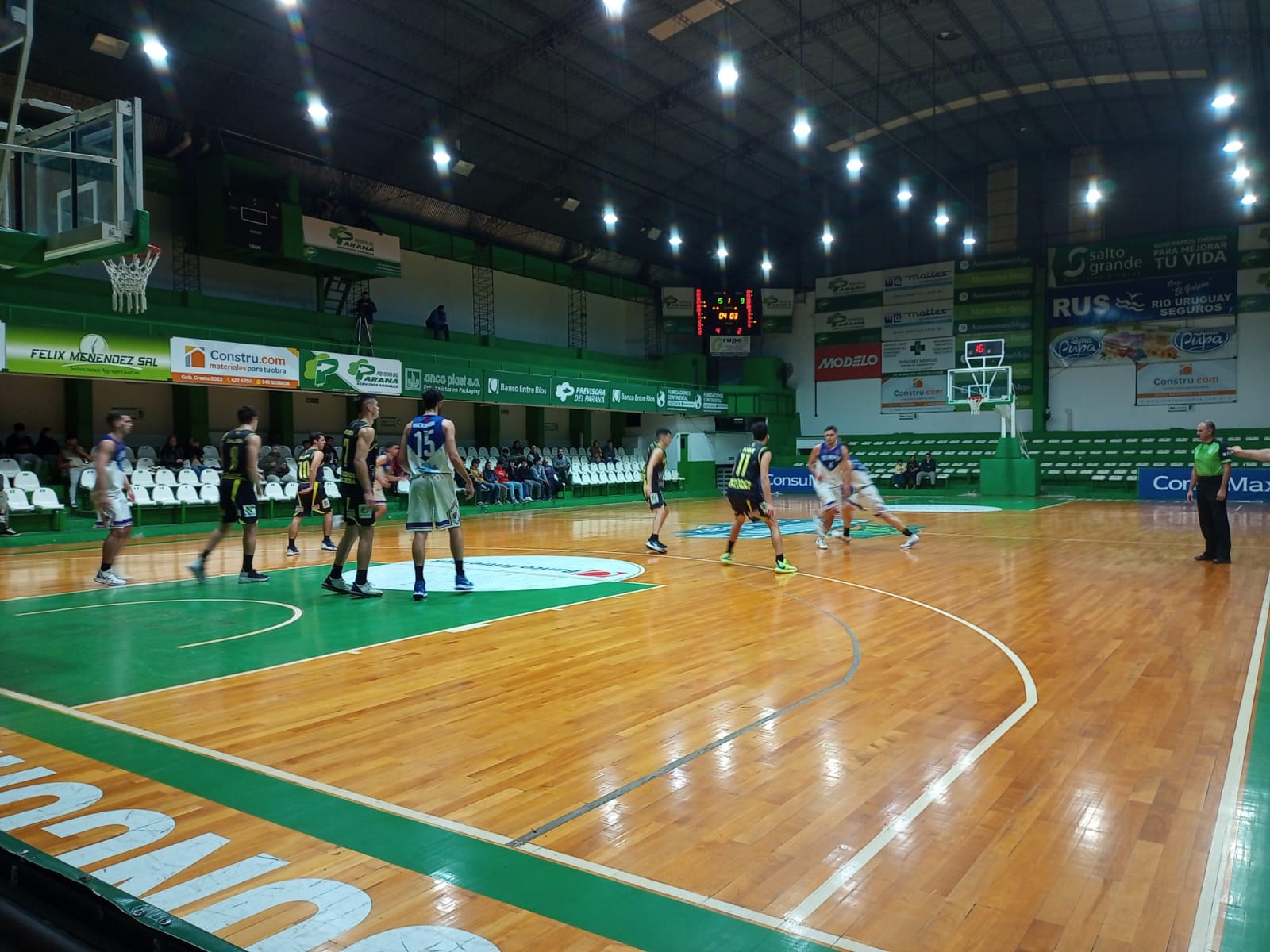 Olimpia se llevó el partido frente a Capuchinos en el Gigante Verde