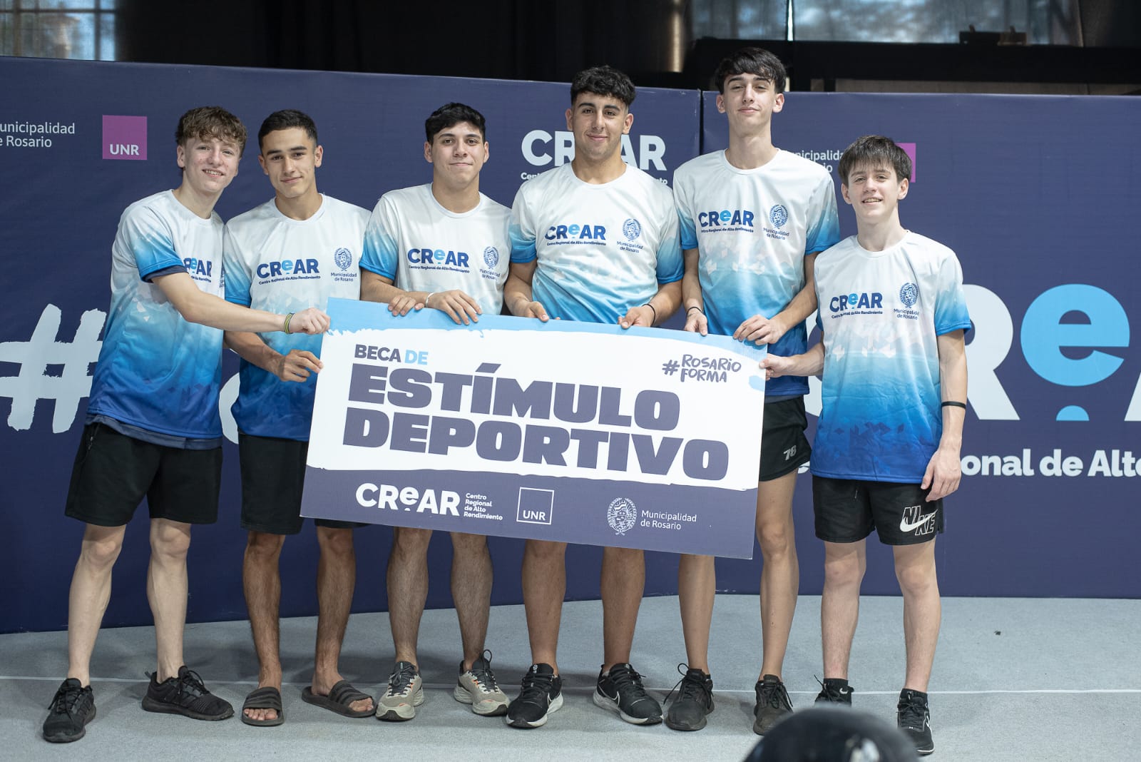 Reconocimiento a jóvenes con proyección de clubes de la Asociación Rosarina