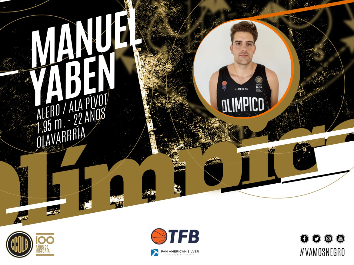 Manuel Yaben llega a Olímpico