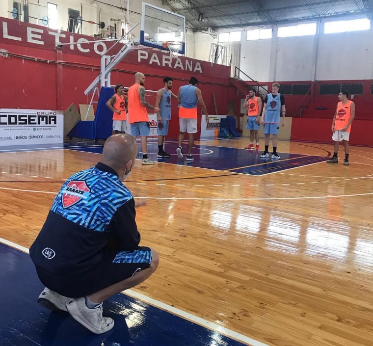 Zárate Basket regresó a los entrenamientos