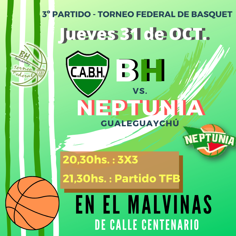 BH y Neptunia se reencuentran en el Federal