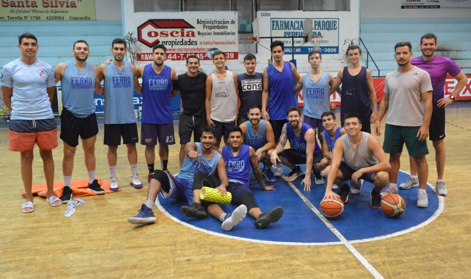 Ferro retomó los entrenamientos