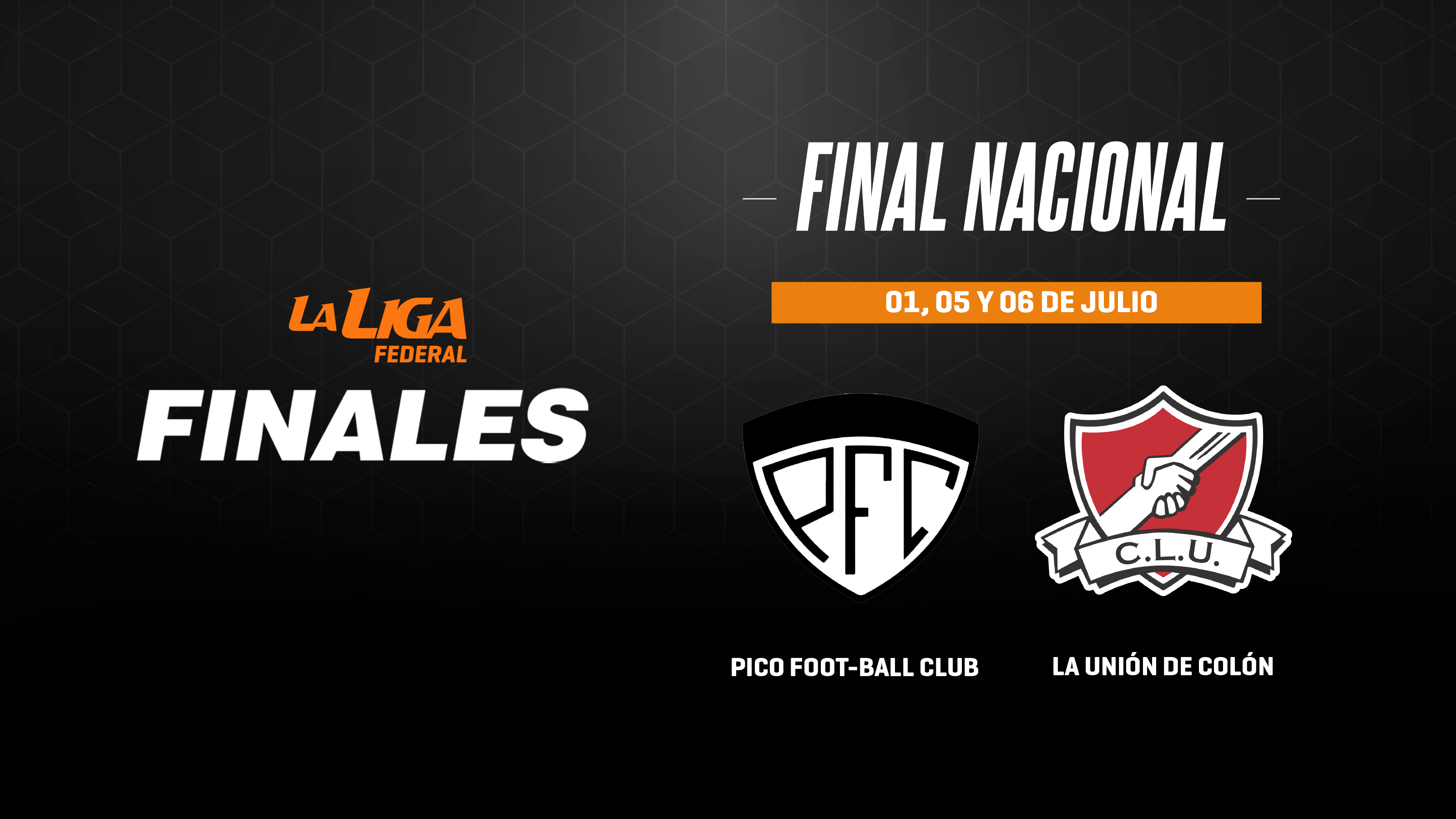 Con el ascenso en el bolsillo, Pico FC y La Unión de Colón disputarán el título de La Liga Federal
