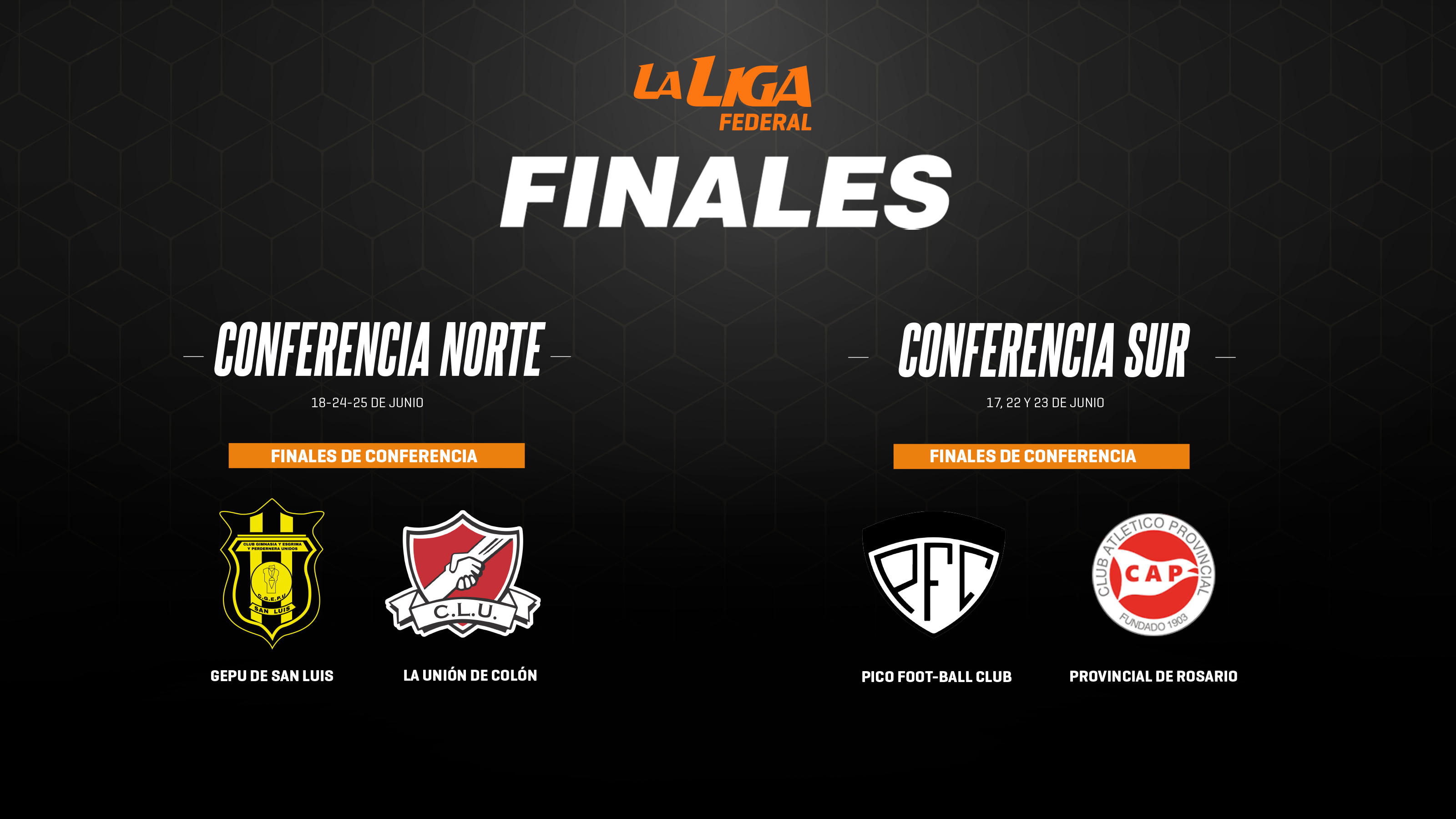 Recta final en La Liga Federal: se vienen las Finales de Conferencia