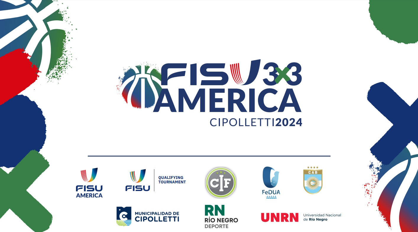 La CAB acompaña el FISU Américas 3x3 en Cipoletti