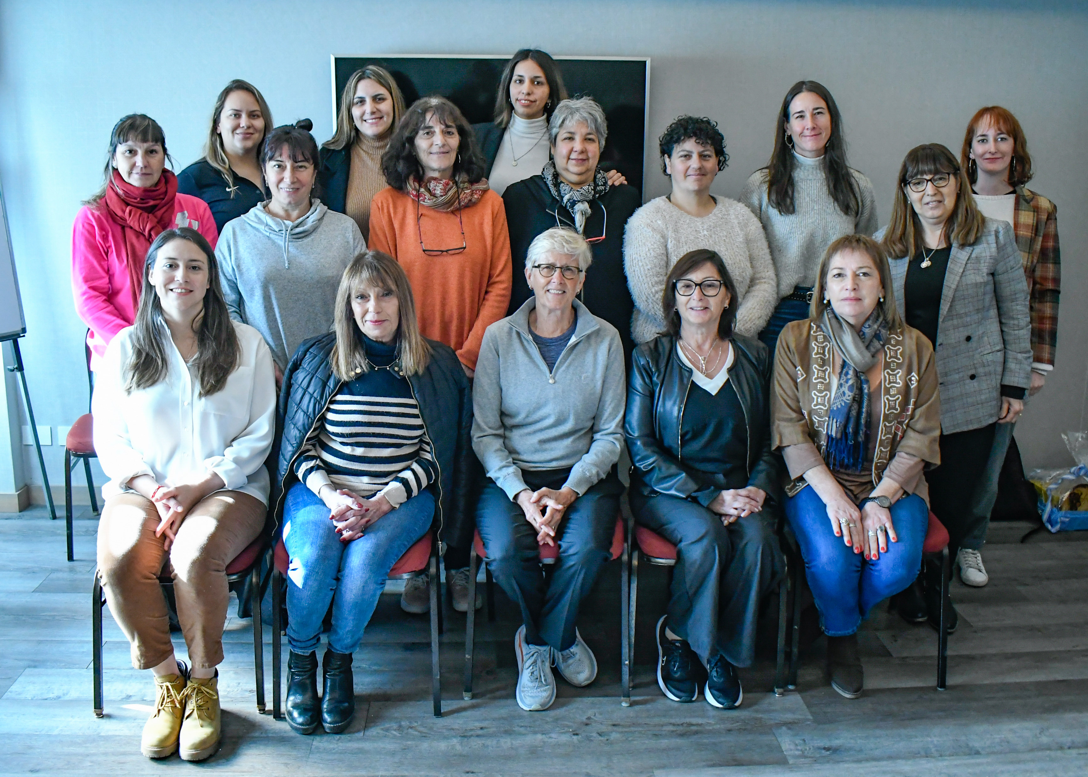 Carol Callan, presidenta de FIBA Americas, se reunió con mujeres dirigentes en Buenos Aires