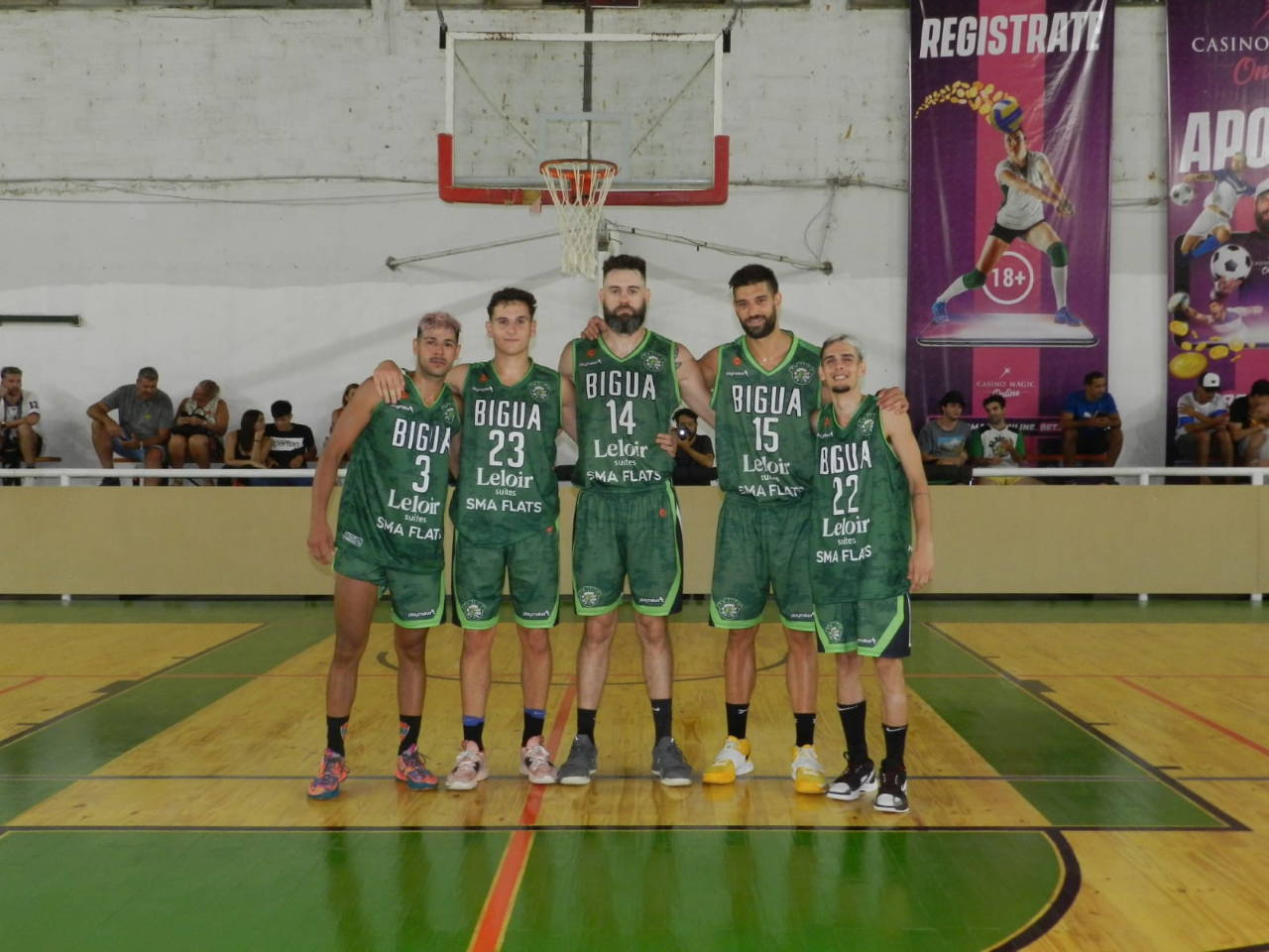 Biguá logró su segunda victoria en el torneo