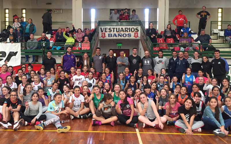 Más de 70 chicas participaron en Córdoba de un nuevo campamento del PNF
