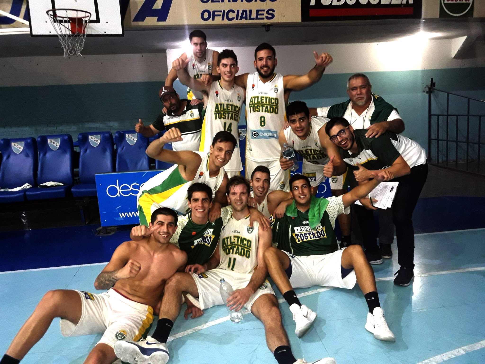 Sport cayó frente a Tostado y se igualó la serie