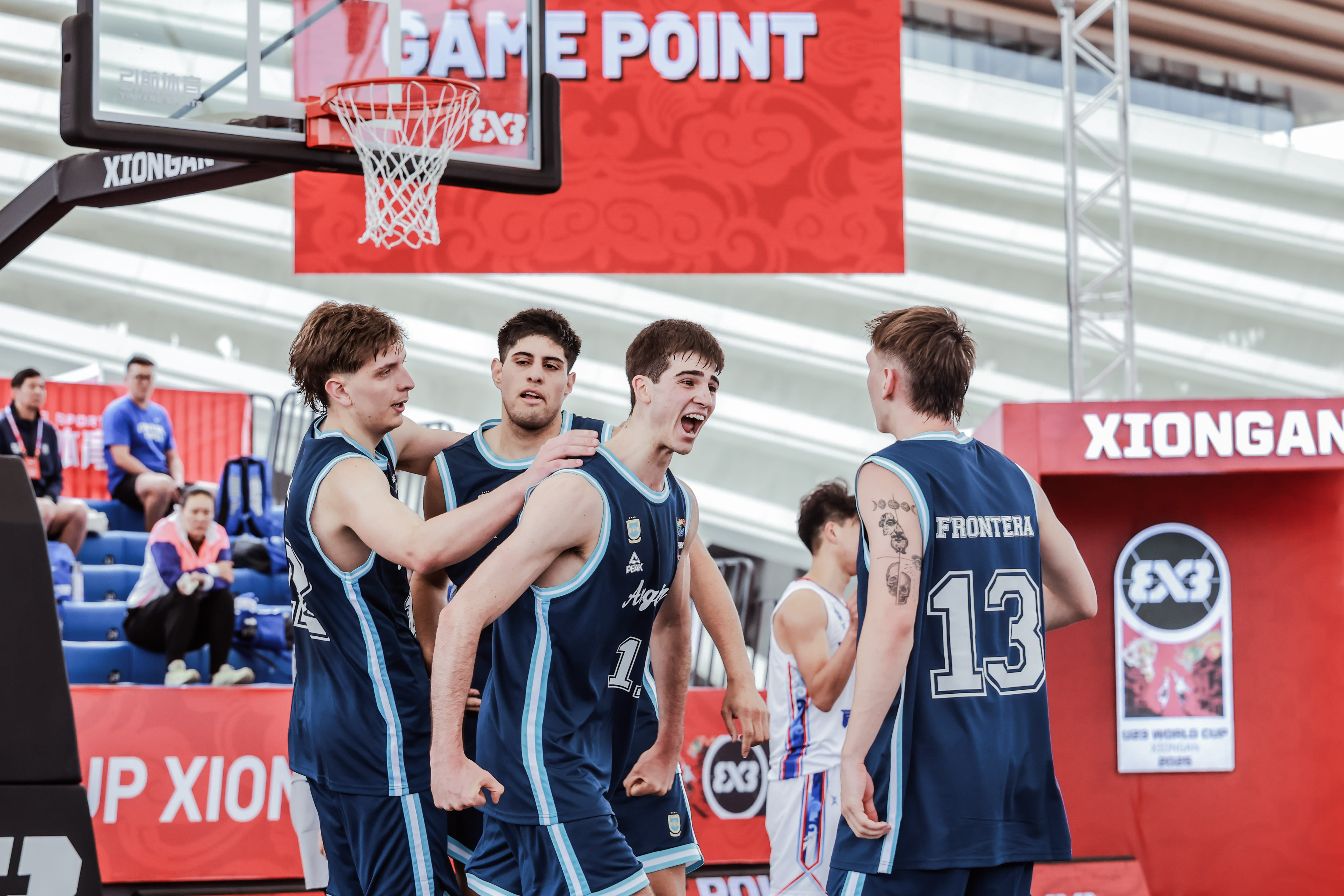 Argentina debutó con un doble triunfo en el Mundial U23 de 3x3