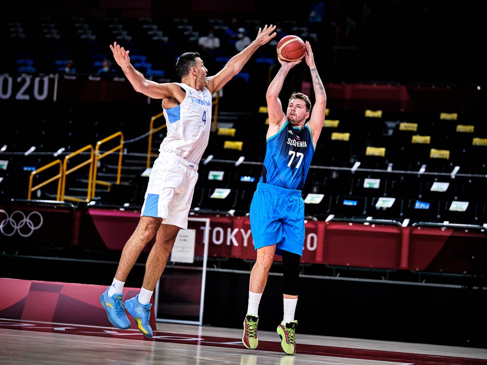 Doncic faz 48 pontos e comanda Eslovênia em vitória contra a Argentina, olimpíadas