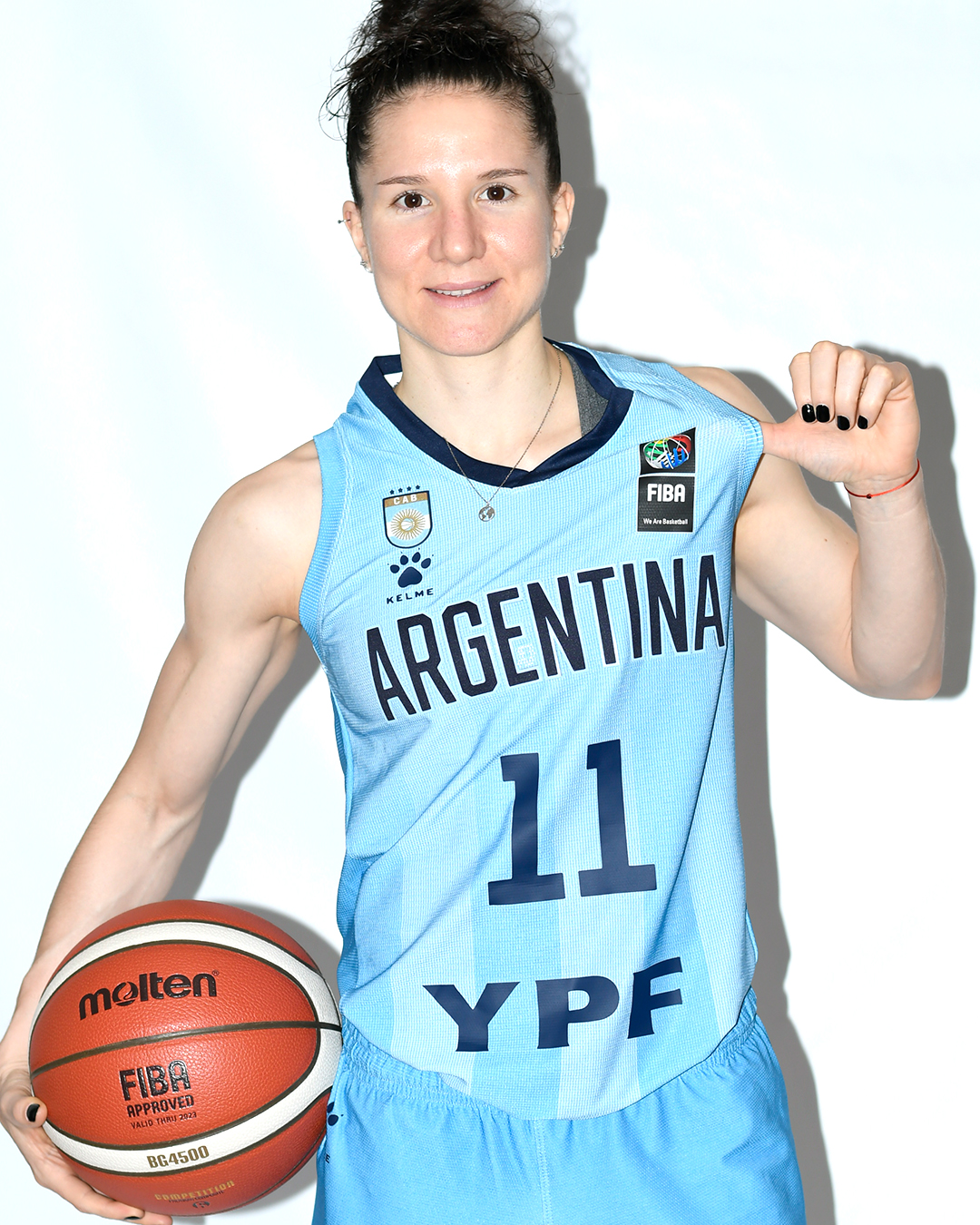 Remera basquet 2025 argentina